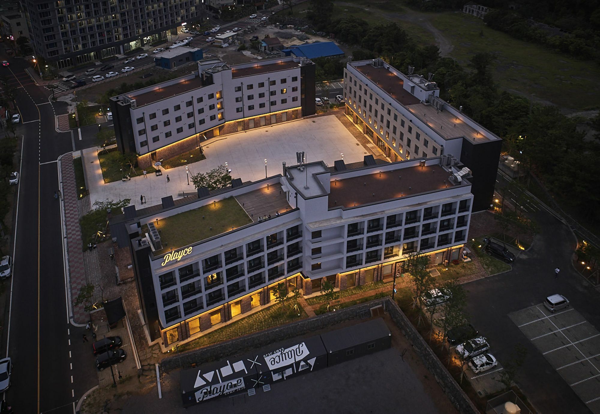 Playce Camp Jeju Hotel Oso-ri Exterior foto